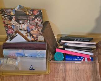 Clip Board, Tablets, Flashlight