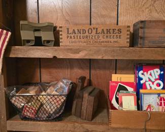 BLocks, Cheese Box, Viewer, Cards, Bk Ends