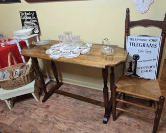 Rattan Chair, Sofa Table, Vench, Candle Holder