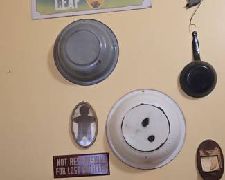 Soap Sign,Enamelware, Pan