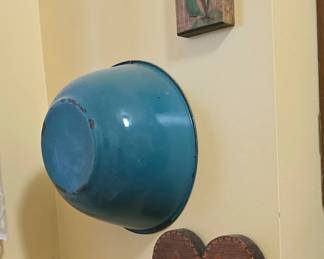 Enamel Pan, Wood Art