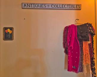 Scarfs, Signs, Balloon Art