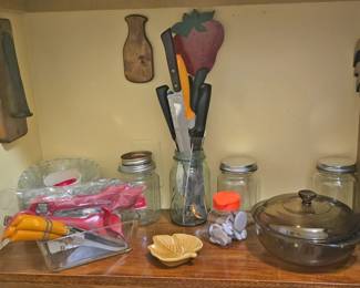 Knives, Canning Jars