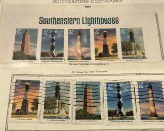 Light House Commemorative stamps