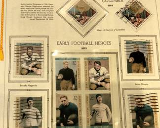 Football Heros stamp