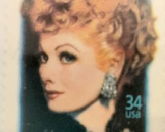 Lucille Ball commemorative stamp