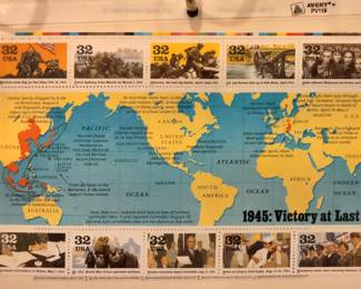 1945 Commemorative Stamps