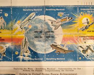 Space Exploration stamps