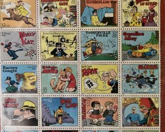 Comics commemorative stamps