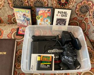 VINTAGE GENESIS GAME SET