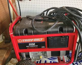 Troy bilt 5550 generator in great condition 