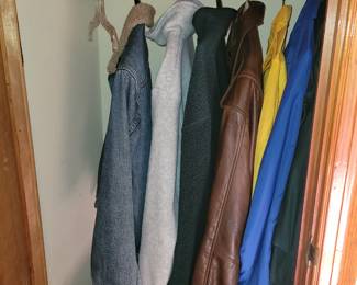 Mens vtg jackets (removed by family)