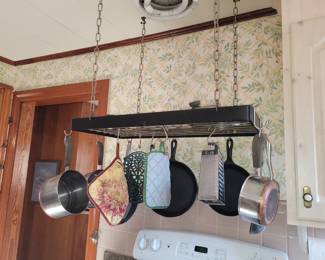 Nice iron pot rack