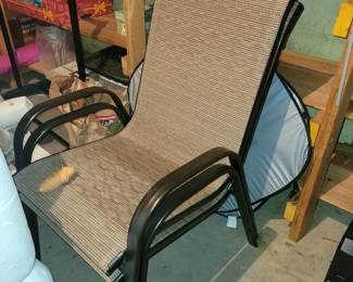 Pair of new patio chairs 