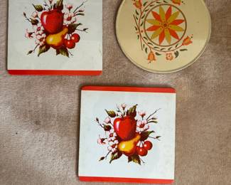 Vtg. trivets 
