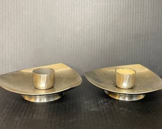 Stelton Denmark candlesticks 