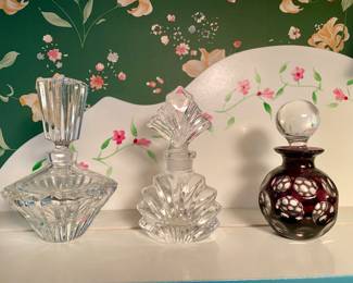 Vintage perfume bottles 