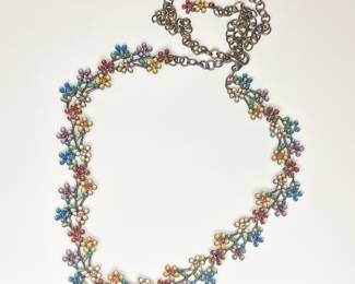 Vintage rhinestone belt 