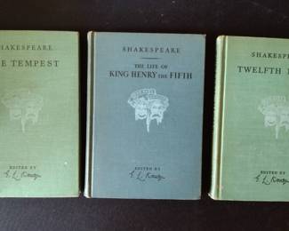 Shakespeare - The Tempest, The Life of King Henry the Fifth and Twelfth Night