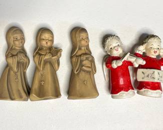 Vintage angels & carolers Japan 