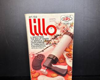 Lillo cookie press vtg