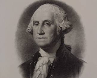 George Washington engraved and lithographed