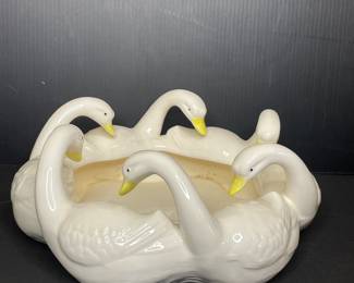 Swan planter/dish