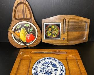 Vintage cheese boards