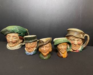 Royal Doulton England Toby mugs 