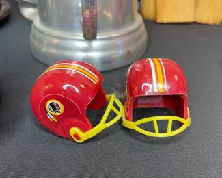 Redskins mini plastic helmets