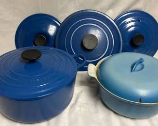 Le Creuset Dutch Ovens And Extra Lids