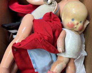 Antique 10 Heebee Sheebee Original Horsman Twelvetrees Composition Doll
