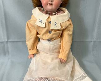 Armand Marseille Bisque Leather Doll