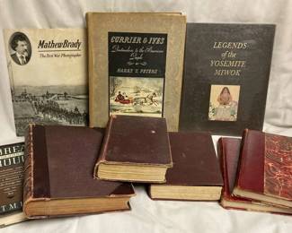 1880s Rudyard Kipling And Charles Dickens Books