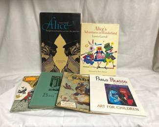 Illustrated Alice In Wonderland Books And Other Vintage Childrens Books