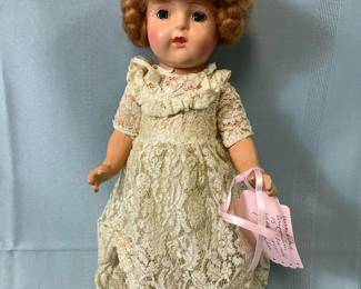 15 Composition Doll In Wedding Gown