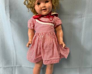 1930s Ideal Shirley Temple 22 Original Composition Doll