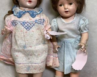 Vintage Dolls Horseman and Effanbee