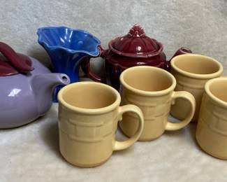 Longaberger Mugs, Royal Luxury Teapot And More