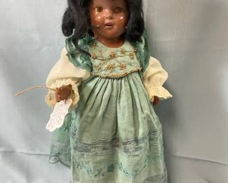 21 Rare African American Composite Stuffed Doll