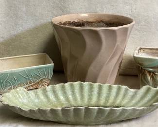 Brush, McCoy, Hauer Ceramic Planters