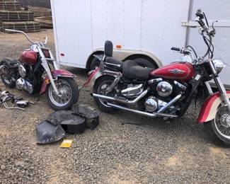 2 KAWASAKI VULCAN MOTORCYCLES