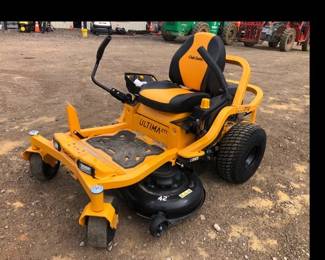 CUB CADET ULTIMA ZT1 ZERO TURN MOWER