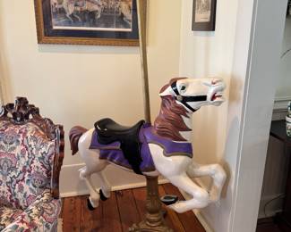 Carousel horse