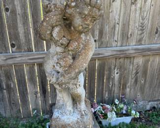 Cherub statue