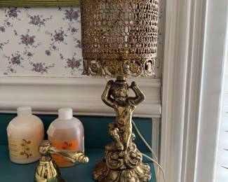 Hollywood Regency Boudoir lamps!