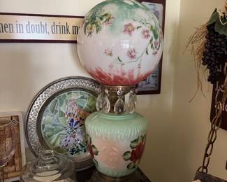 And another antique lamp