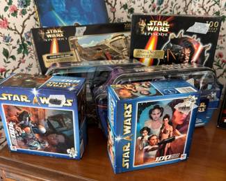 Star Wars games/toys in original boxes, some unopened!