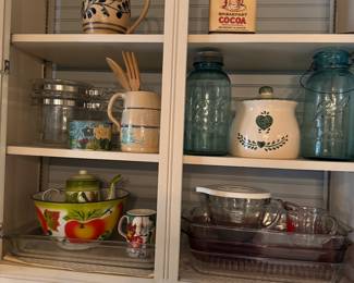 Crockery and metal enamel ware