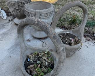 Concrete planters
